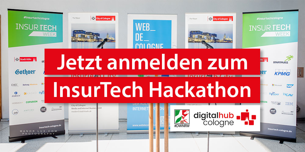 InsurTech Week: Digital Hub Cologne unterstützt den InsurTech Hackathon