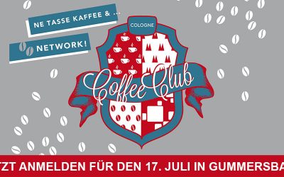 Coffee Club Cologne #5 am 17. Juli in Gummersbach
